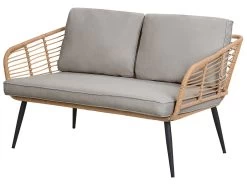 Conjunto De Jardín 4 Plazas Color Natural CORINTH II -Tienda de muebles de jardín dea1cdb6545e0c46c04afda6b00ed1467f83f5f8 57a73beec6e04414987787dbb9bf3326