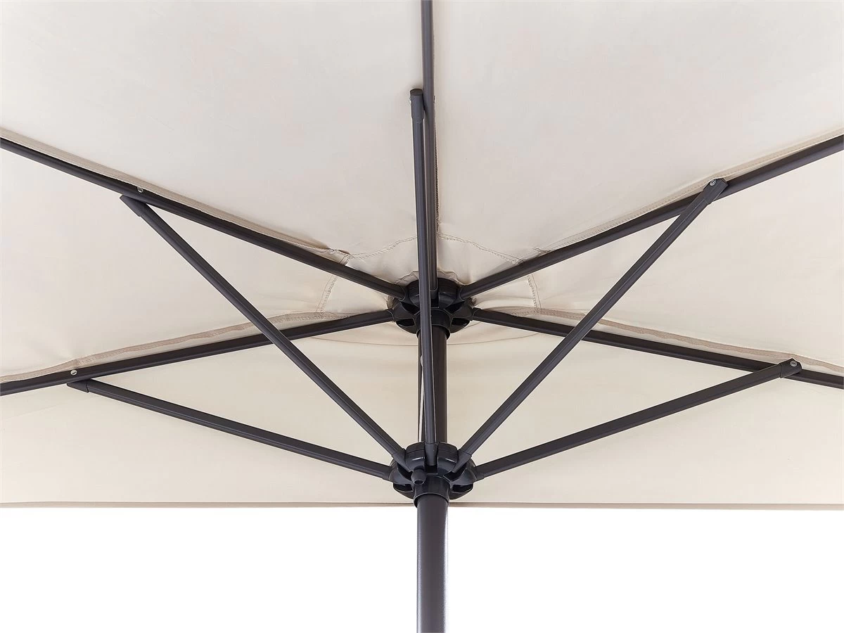 Sombrilla De Poliéster Beige/negro 270 Cm GALATI 7 Sombrilla De Poliéster Beige/negro 270 Cm GALATI - Imagen 5