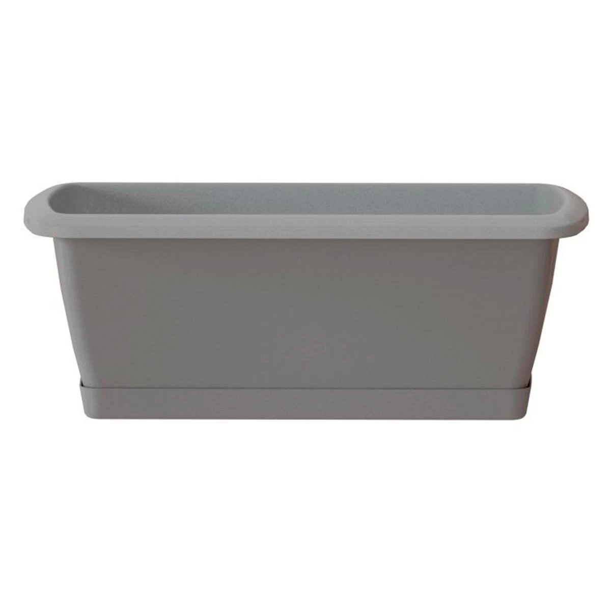 Prosperplast Jardinera Respana Con Soporte De Plastico En Color Gris Piedra 78,6 (largo) X 18,4 (ancho) X 14,5 (alto) Cm 3 Prosperplast Jardinera Respana Con Soporte De Plastico En Color Gris Piedra 78,6 (largo) X 18,4 (ancho) X 14,5 (alto) Cm