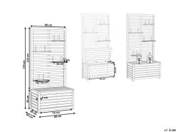 Banco De Pared De Madera De Acacia 80 Cm MATINO -Tienda de muebles de jardín e576801358e41107db6c395d0f66ff1da5674c64 67bc1088c2724640bbc04f3ce480f39a