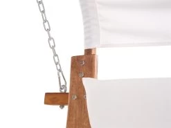 Columpio De Madera De Alerce Oscura/beige Crema APRILIA -Tienda de muebles de jardín e5ee1654807215445e8a286fefcf7c0d54dd41a9 1ebd459d229f4c32a365f66fbe4fa089