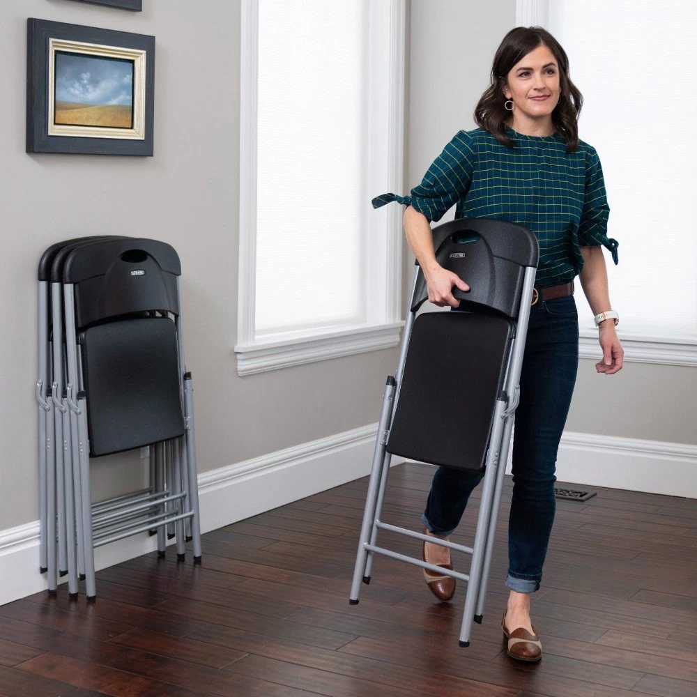 Silla Plegable Negra Lifetime 8 Silla Plegable Negra Lifetime - Imagen 6