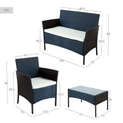 Conjunto Muebles Terraza Y Jardín Ratán C/2 Sillones, 1 Sofá Y 1 Mesa Aktive -Tienda de muebles de jardín e7bd3cafea86bce5526910249200399228ce6e6f aac06000d8c44cf2a5c22360e6236a66