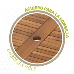 Mesa Jardín Madera Acacia Aktive Garden -Tienda de muebles de jardín ea5c2cf08ef3517d80da57baeb84fd74e67c68f8 507c89fd0d4948e68e9adb23316e774b