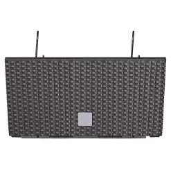 Prosperplast Jardinera Para Balcón RATO CASE W , Dimensiones (mm) 395x185x195, Color Ocre Oscuro