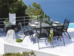 Conjunto De Jardín En Acero Negro Con 6 Sillas LIVO 15 Conjunto De Jardín En Acero Negro Con 6 Sillas LIVO -Tienda de muebles de jardín ec44b8eefe2fcc22a5c01eae82425fb10bf8e14b fdf82f16534640268529a50592319198