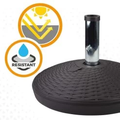 Base Para Sombrilla Circular Antracita 41-51 Mm Aktive -Tienda de muebles de jardín ecba20813078f7f245a157f8f476118e0f84fdb8 fa8be5c8bc134420b9964f9f047b573b