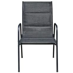 Mesa Y Sillas Bistró De Jardín 3 Piezas Acero Negro VidaXL -Tienda de muebles de jardín ecd581c21224c0d0e2f2905a457f67b959b6d72b b35b130c4d714e73ac9473ea94c4547d