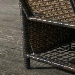 Outsunny Sofá De Ratán De 2 Plazas Con Mesitas Y Reposapiés De Almacenaje Tumbona De Jardín Con Respaldo Inclinable Y Cojines Gruesos Desenfundables 130x72x96 Cm Marrón Y Beige -Tienda de muebles de jardín edcce90f7cd92fe441e987b0da1a0422e3a3b6a5 a327cf4a240c4c96b63767ecf93bbbe0