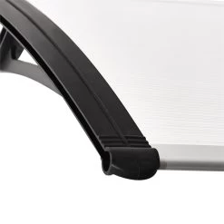 Outsunny Tejadillo De Protección Para Puertas Ventanas Contra Sol Y Lluvia Marquesina De Techo Diseño Moderno Aleación De Aluminio Duradero 122x89x24 Cm Transparente -Tienda de muebles de jardín ee63ea9606a01eb14b1b770bd1ce52dd1c2a4cab 07fc72a816d644aab8926a57ca1040f0