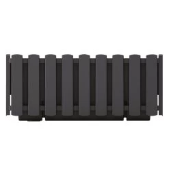 Prosperplast Jardinera Para Balcón BOARDEE FENCYCASE, Dimensiones (mm) 580x180x162, Color Antracita