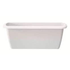 Prosperplast Jardinera Para Balcón Agro , Dimensiones (Mm) 1000X180X140, Color Blanco