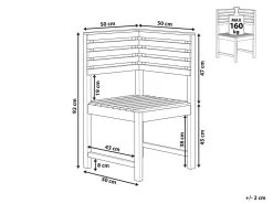 Sección Esquinera De Madera De Acacia TREIA -Tienda de muebles de jardín f195b4a9d2f89f6f8f4be19f1788161c2a891085 c7d18f67251a4582bc9c914355ad00b5