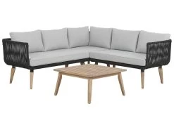 Conjunto De Jardín En Madera De Acacia Gris/marrón ALCAMO -Tienda de muebles de jardín f2f461fb00553c34468eb83bb1c6847d57eb16b0 f36edb13c9414b2ba28248387b53c5e7