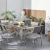 Mesa De Comedor De Metal/vidrio Templado Negro/plateado 180 X 90 Cm GROSSETO -Tienda de muebles de jardín f3541f3e71200472990ece87f6fd12c93a684aa8 5254691843f2453593bccb345fd9b84f