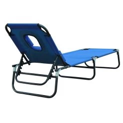 Outsunny Tumbona Plegable Con Respaldo Ajustable En 4 Posiciones Tumbona De Jardín Con Almohada Marco De Acero Y Tela Oxford Para Camping Playa Terraza 190x56x28 Cm Azul -Tienda de muebles de jardín f447c37474e97fcbc7185c489a1d65f843e952ee 10701fef069141fc957f4dc9be13d7ce