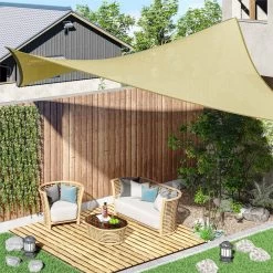 Outsunny - Toldo Vela Cuadrado (varios Tamaños Y Colores), Tamaño 3x3m, Color Arena -Tienda de muebles de jardín f646a3b433467a13f9157e53e319980bb2485432 e2ac8c09286e4c83a7e9f170df5841bd