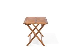 Mesa De Jardín De Madera De Acacia Oscura 140 X 75 Cm CENTO -Tienda de muebles de jardín f675043b702f3bcfd0473b096e57930b9c917e9e a0798b1fab96463cbad302b2c2a31cee 1