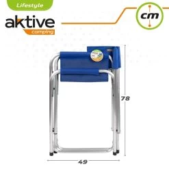 Silla Director Plegable Camping Azul Aktive -Tienda de muebles de jardín f6ee0e505b86e9048978ab68c6e7bfabe7d4a64d 311cd14a8a52428bac7b97788639f5b9