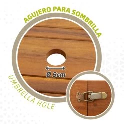 Mesa Jardín Extensible Rectangular Acacia 6 Comensales Aktive -Tienda de muebles de jardín f8ab76c9d1ef4fc1aad2b1b8569e18537b619c59 874fb3c09ab74ddaa1e9a377f60f3d09