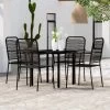 Juego De Comedor De Jardín 5 Piezas Negro VidaXL -Tienda de muebles de jardín f99fdfb23111a28ccb58a0963a71edf96072c6e5 194baf0d9ef643619ff5c8f98c45de78