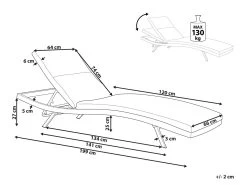 Tumbona Reclinable De Metal/textil Trenzado Gris Claro/blanco AMELIA 13 Tumbona Reclinable De Metal/textil Trenzado Gris Claro/blanco AMELIA -Tienda de muebles de jardín f9c5f36aad5cda869a72af3698383e186cd68133 7ad9bdb787e74174a51ce0c87b8160c3