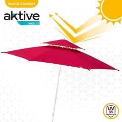 Sombrilla Octogonal 280 Cm Doble Techo Y Protección UV35 +Aktive Beach 11 Sombrilla Octogonal 280 Cm Doble Techo Y Protección UV35 +Aktive Beach -Tienda de muebles de jardín fb6e5fd847252750f4231a8ace4e1a15ccb907b7 f289a7a5676c42fda14dbd68cb48da28