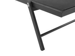 Tumbona Reclinable De Metal/textil Trenzado Negro PORTOFINO -Tienda de muebles de jardín febc94b73ca79536f42f36608e5b31d2002fc53e 7cc6596e561e48cda21661aac1d9f616