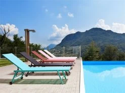 Tumbona Reclinable De Metal/textil Trenzado Negro PORTOFINO -Tienda de muebles de jardín fedab14b4dc020466a223b90c4696162133a9b9e 225dab6e412445c19c05bf1aa2dc09bf