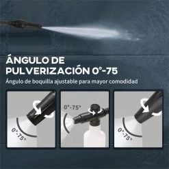 DURHAND Hidrolimpiadora Lavadora De Alta Presión 1600W Caudal 432 L/h Bomba De Aluminio Presión De 135 Bar Manguera De 6 M Incluye Botella De Jabón Boquilla Cepillo 32x24x65 Cm Azul -Tienda de muebles de jardín ffaa7df2c7f347a7c421ad611c39c0eb4d361b99 f35b1baaee96499fa994e558a9091486